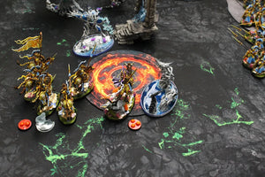 Blighted Caverns | Neoprene Battle Mat with Bag | Baron of Dice