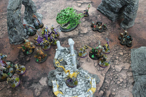 Scarred Badlands | Neoprene Battle Mat with Bag | Baron of Dice