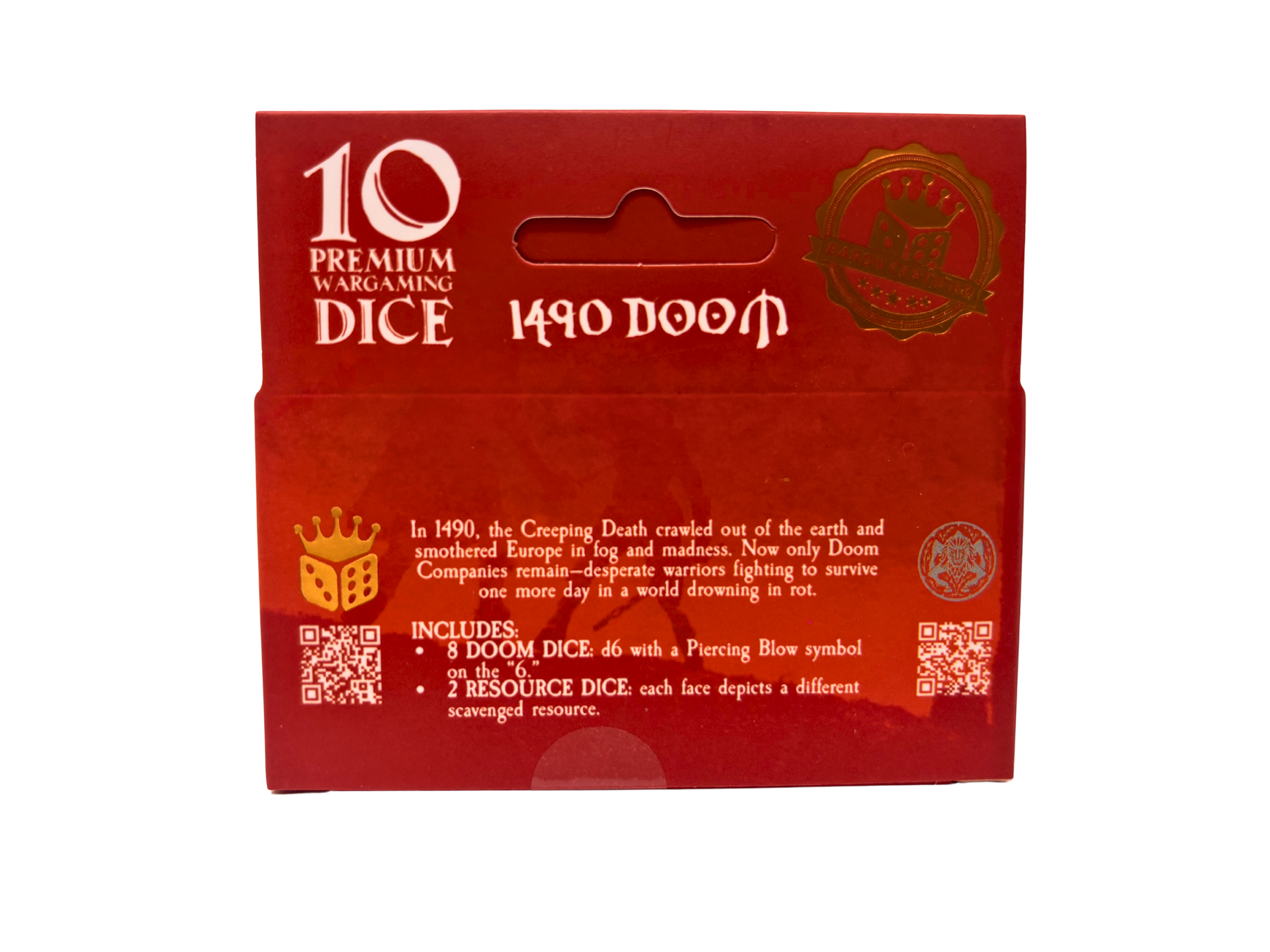 1490 Doom Dice Set | 10 Count