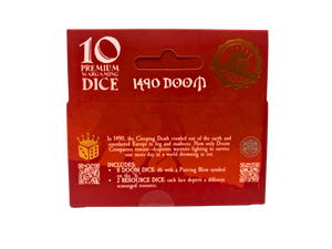 1490 Doom Dice Set | 10 Count
