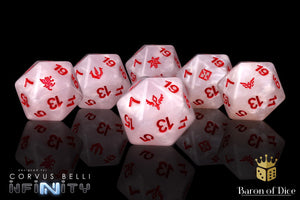 Infinity: JSA - Shindenbutai Sectorial N5 - Official Dice Set