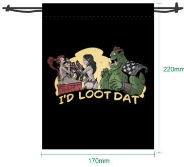 I'd Loot Dat | Premium Dice Bag