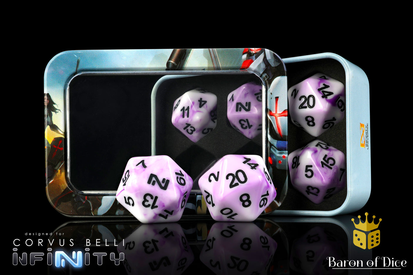Infinity: N4, Artificial Intelligence, Dice Set – BaronOfDice