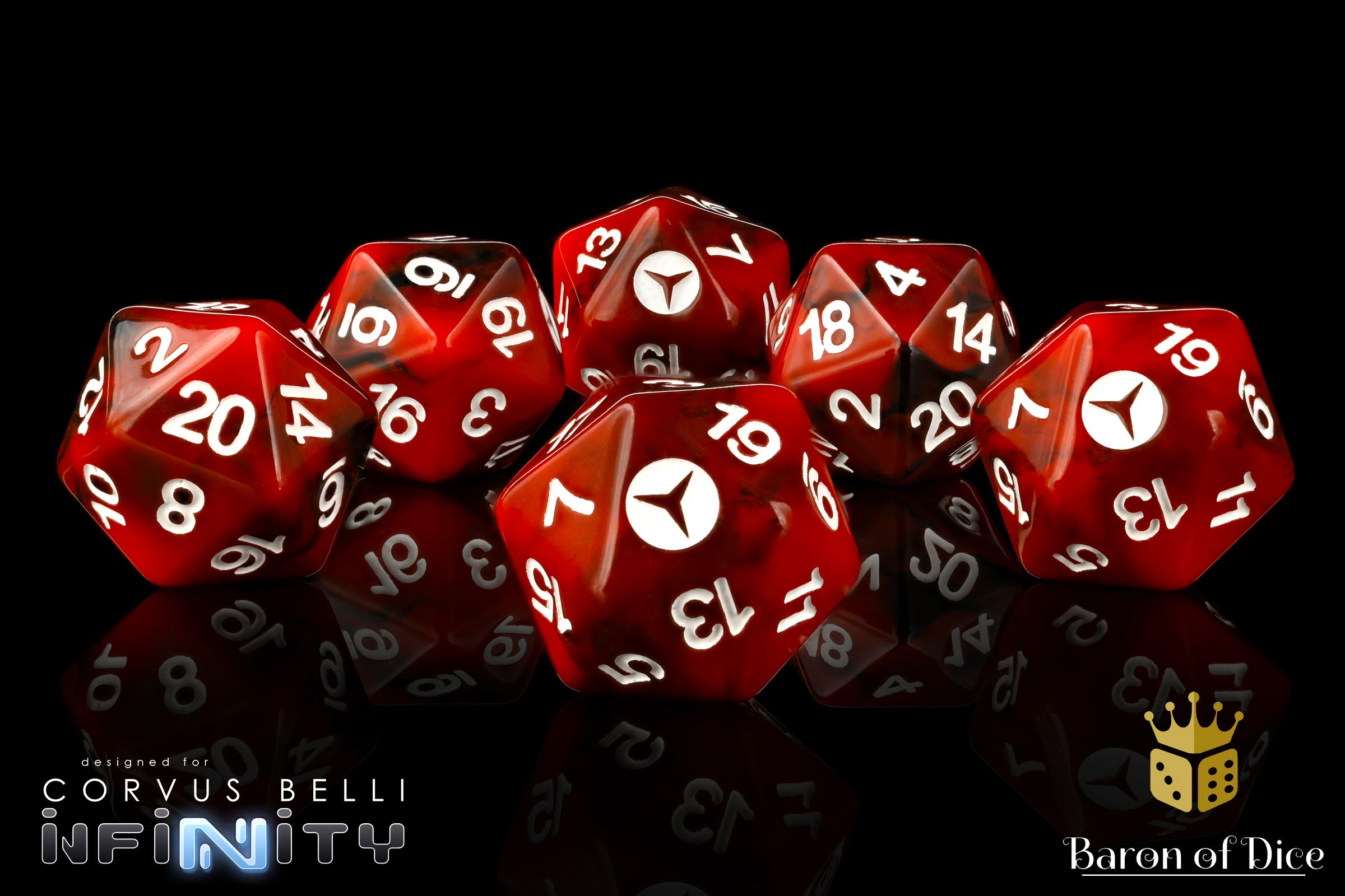 THE BIRTHDAY 『NOMAD』 Infinity: Nomads | Official Dice Set | Baron of Dice