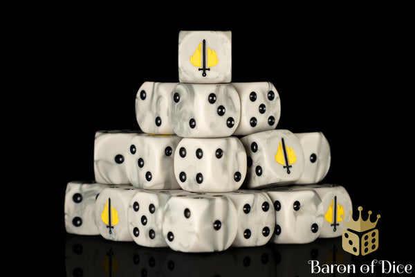 Knights With No Name Dice | Baron of Dice | Wargaming