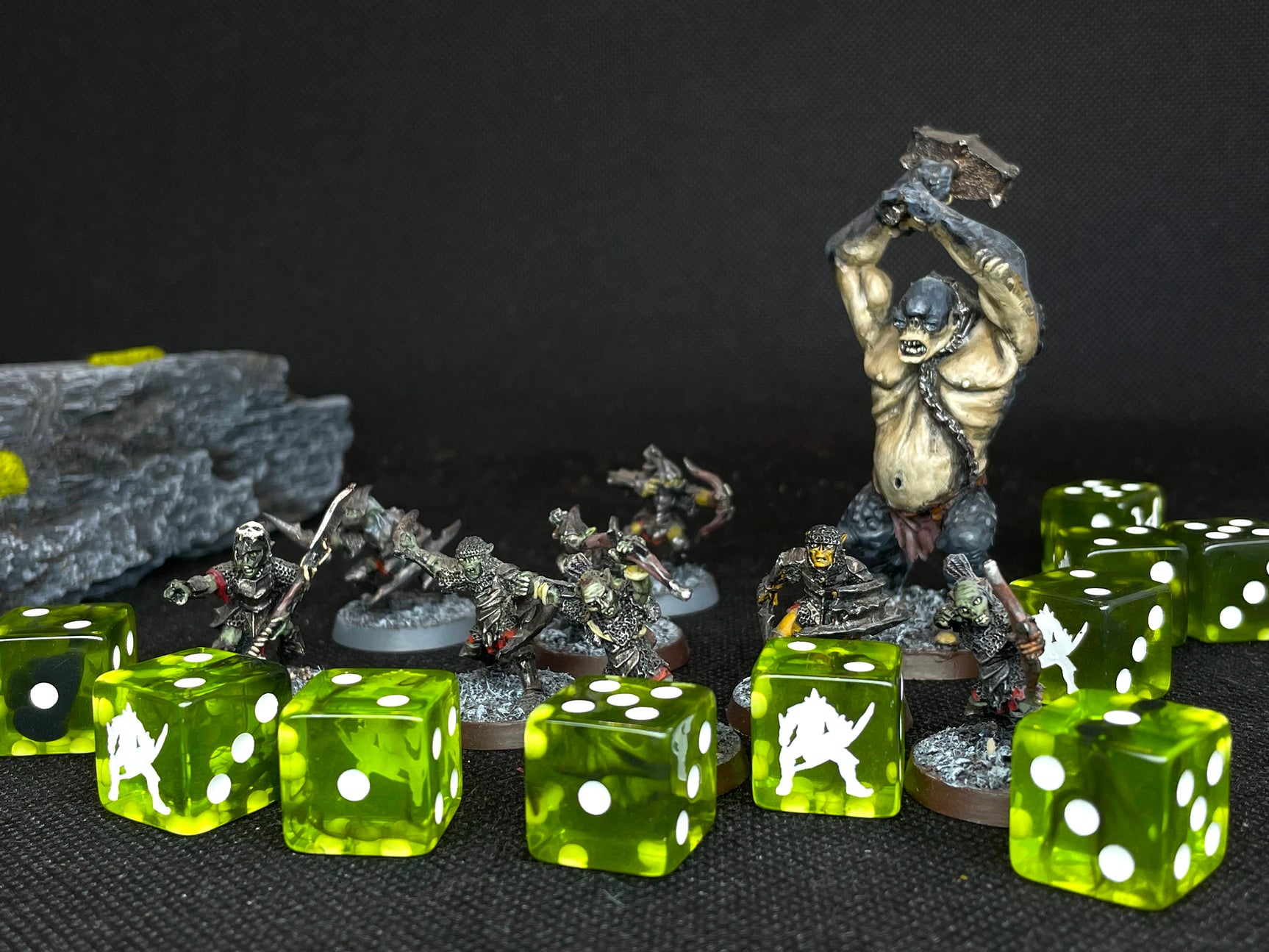 Cave Goblin Dice - Green