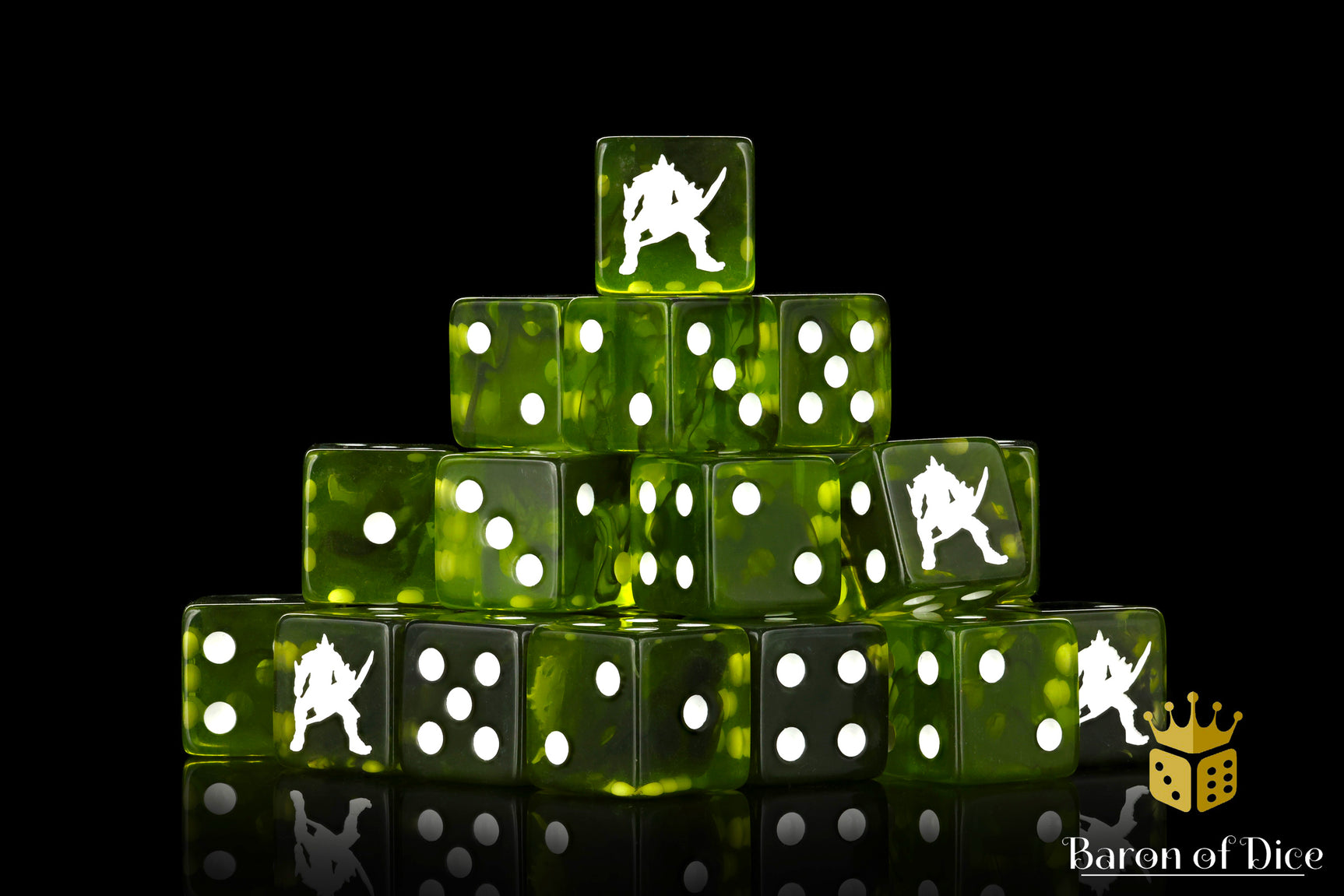 Cave Goblin Dice - Green
