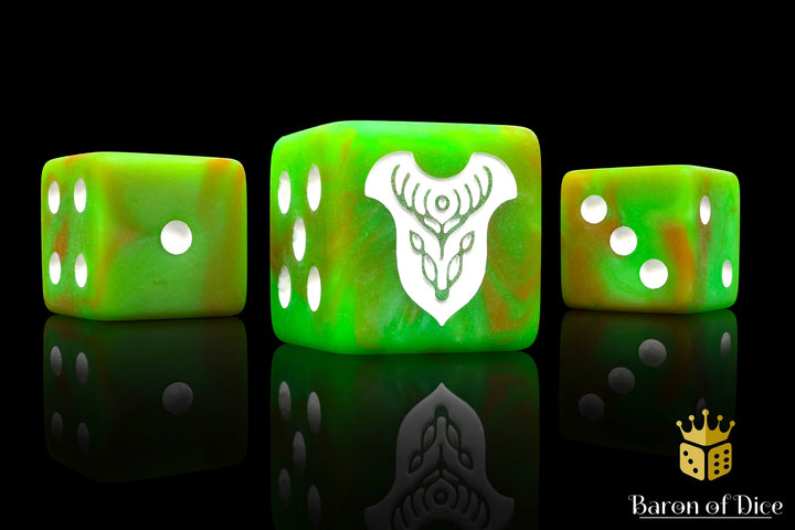 Stag, Square 16mm Dice