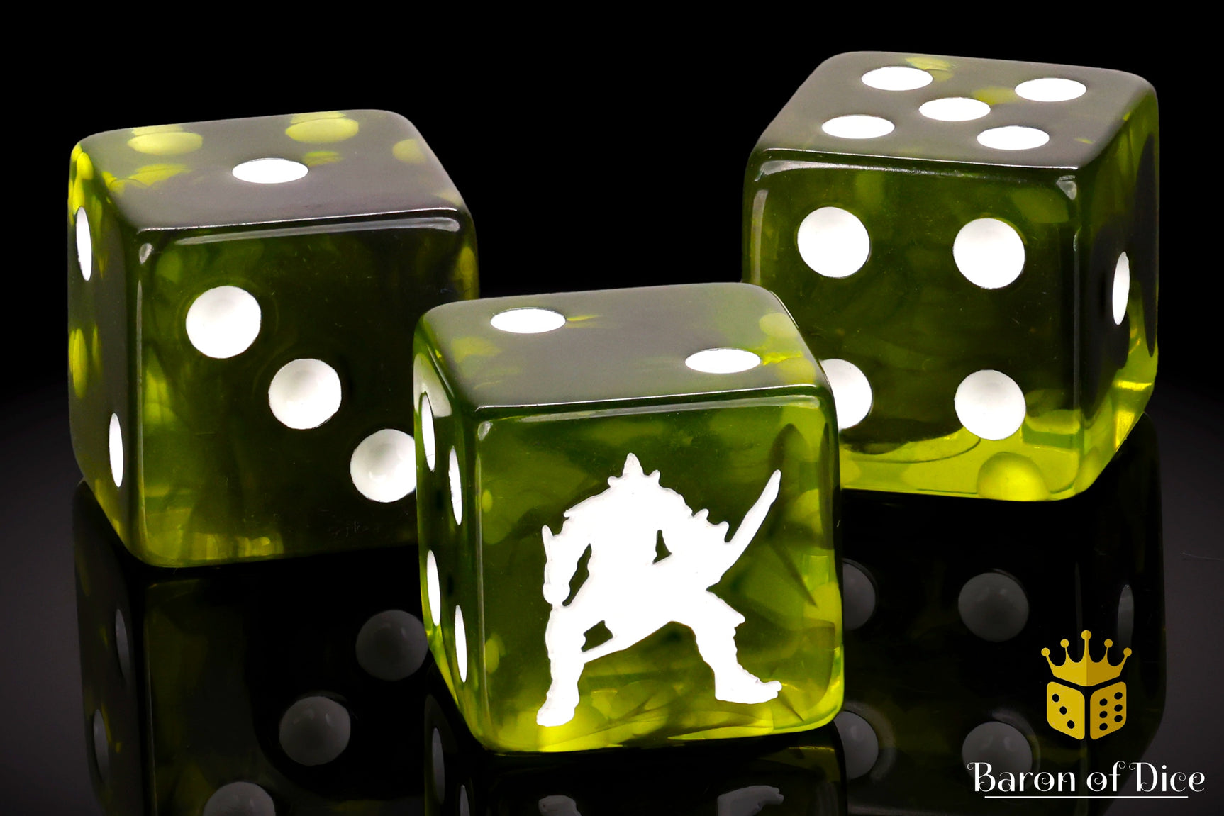 Cave Goblin Dice - Green