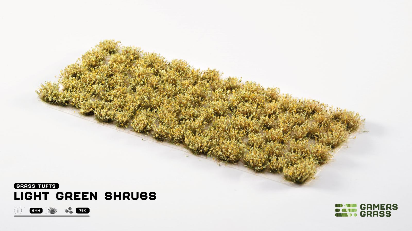 Gamers Grass - Shrub Set - Light Green