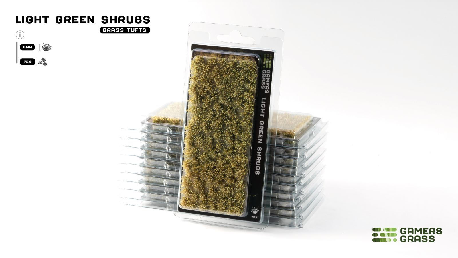 Gamers Grass - Shrub Set - Light Green