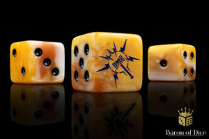 Lightning Hammer Dice | Golden Hues