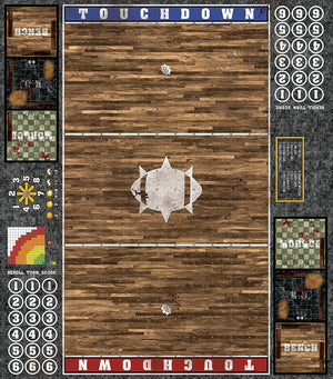 Mats by Mars:  Tavern Fantasy Football Play Mat / Pitch