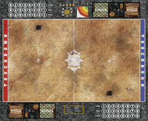 Mats by Mars:  Swallowing Sand Fantasy Football Play Mat / Pitch