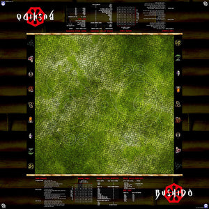 GCT Studios BUSHIDO PlayerAid Play Mat by Mats by Mars