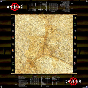 GCT Studios BUSHIDO PlayerAid Play Mat by Mats by Mars