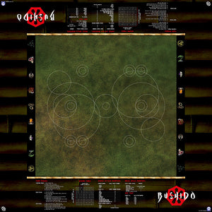 GCT Studios BUSHIDO PlayerAid Play Mat by Mats by Mars