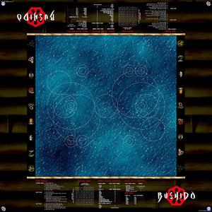 GCT Studios BUSHIDO PlayerAid Play Mat by Mats by Mars