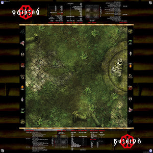 GCT Studios BUSHIDO PlayerAid Play Mat by Mats by Mars