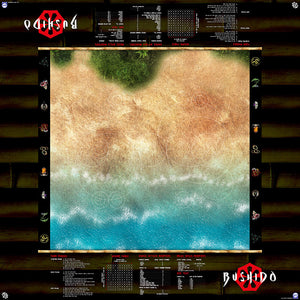 GCT Studios BUSHIDO PlayerAid Play Mat by Mats by Mars