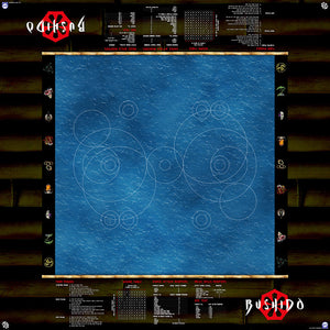 GCT Studios BUSHIDO PlayerAid Play Mat by Mats by Mars