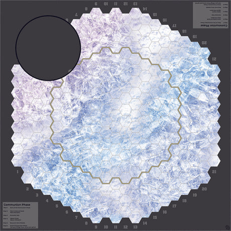 Mats by Mars: Frozen Lake Tabletop Wargaming Play Mat