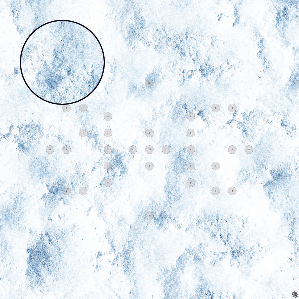 Mats by Mars: Winter's Wrath Tabletop Wargaming Play Mat