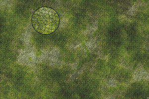 Mats by Mars: Overgrown Cobbles Tabletop Wargaming Play Mat