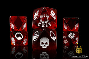 Dracula D8 Dice Set