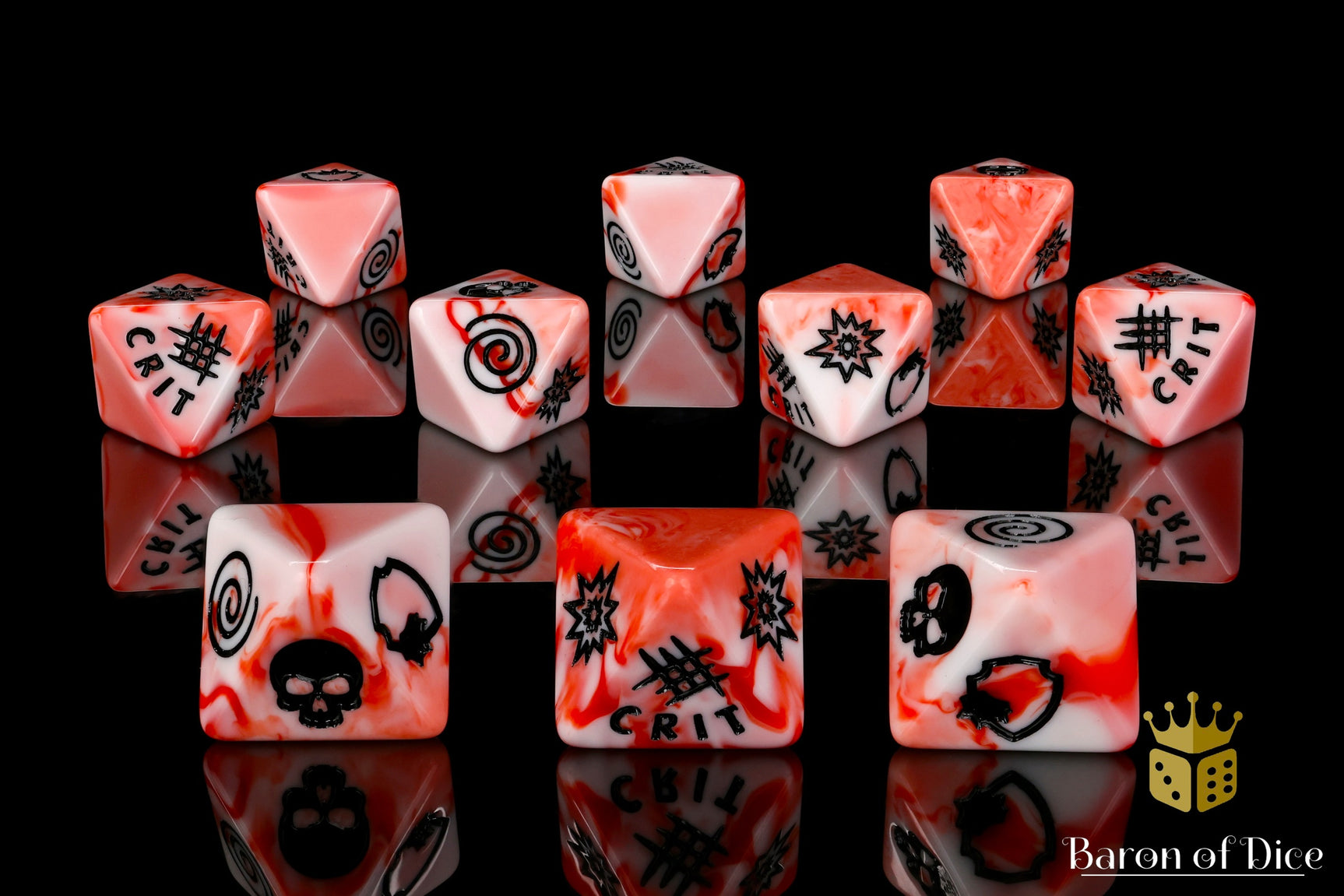 Bloody Claws D8 Dice Set