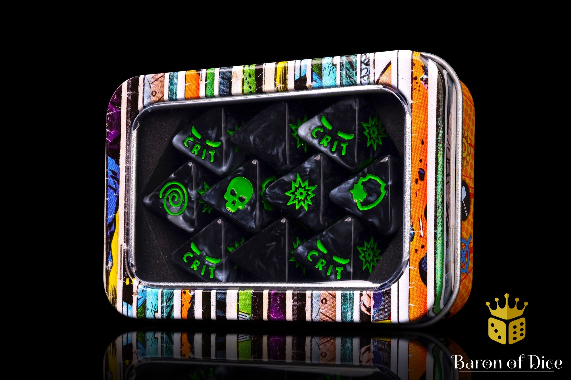 Official Infamous Podcast Dice Set | Baron of Dice