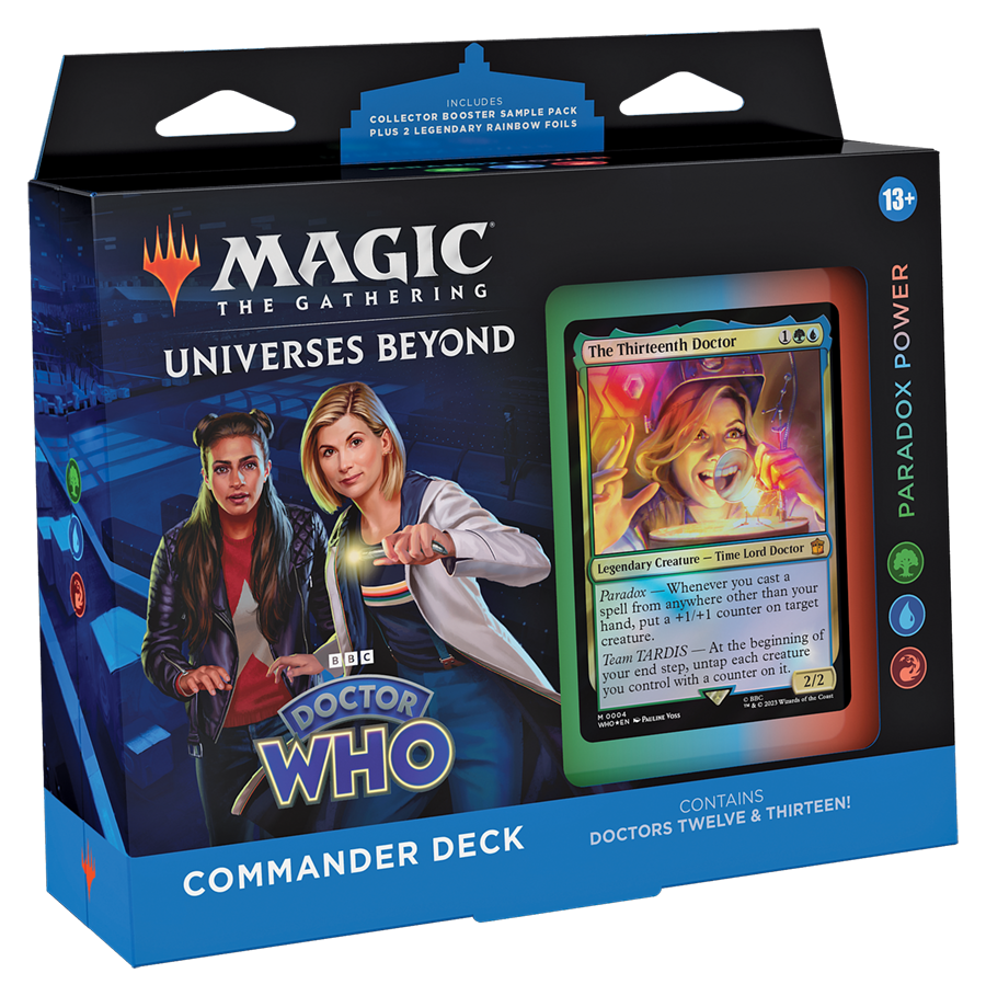 Magic: the Gathering – Universes Beyond – Doctor Who Commander Deck – Paradox Power 