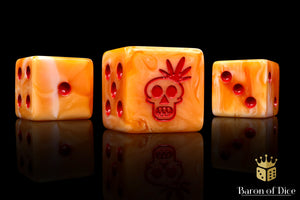 Mayan Skull, Officially Licensed Mythic Earth 16mm Dice