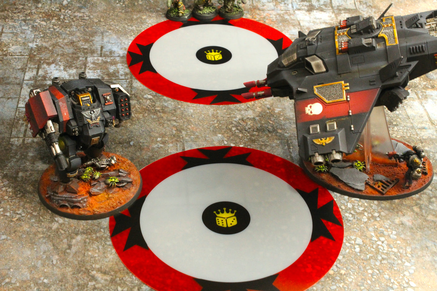 Objective Markers - 40k Compatible, Set of 6