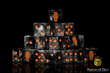Day of the Dead Dice | Orange Coffin