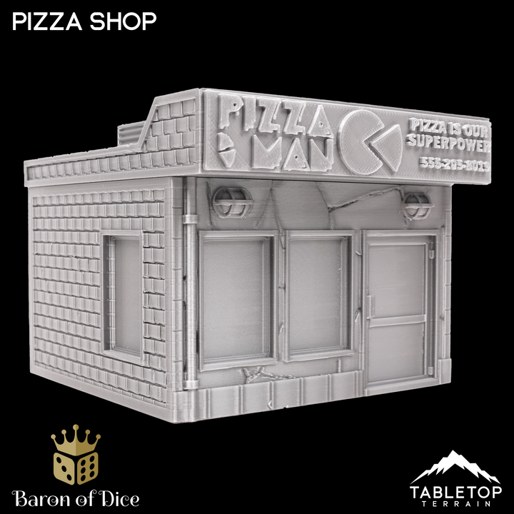 Pizza Shop - Marvel Crisis Protocol Building