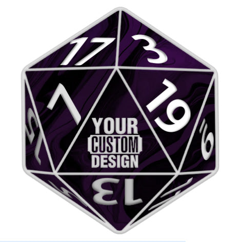 Custom D20 | Baron of Dice | Create Your Dice