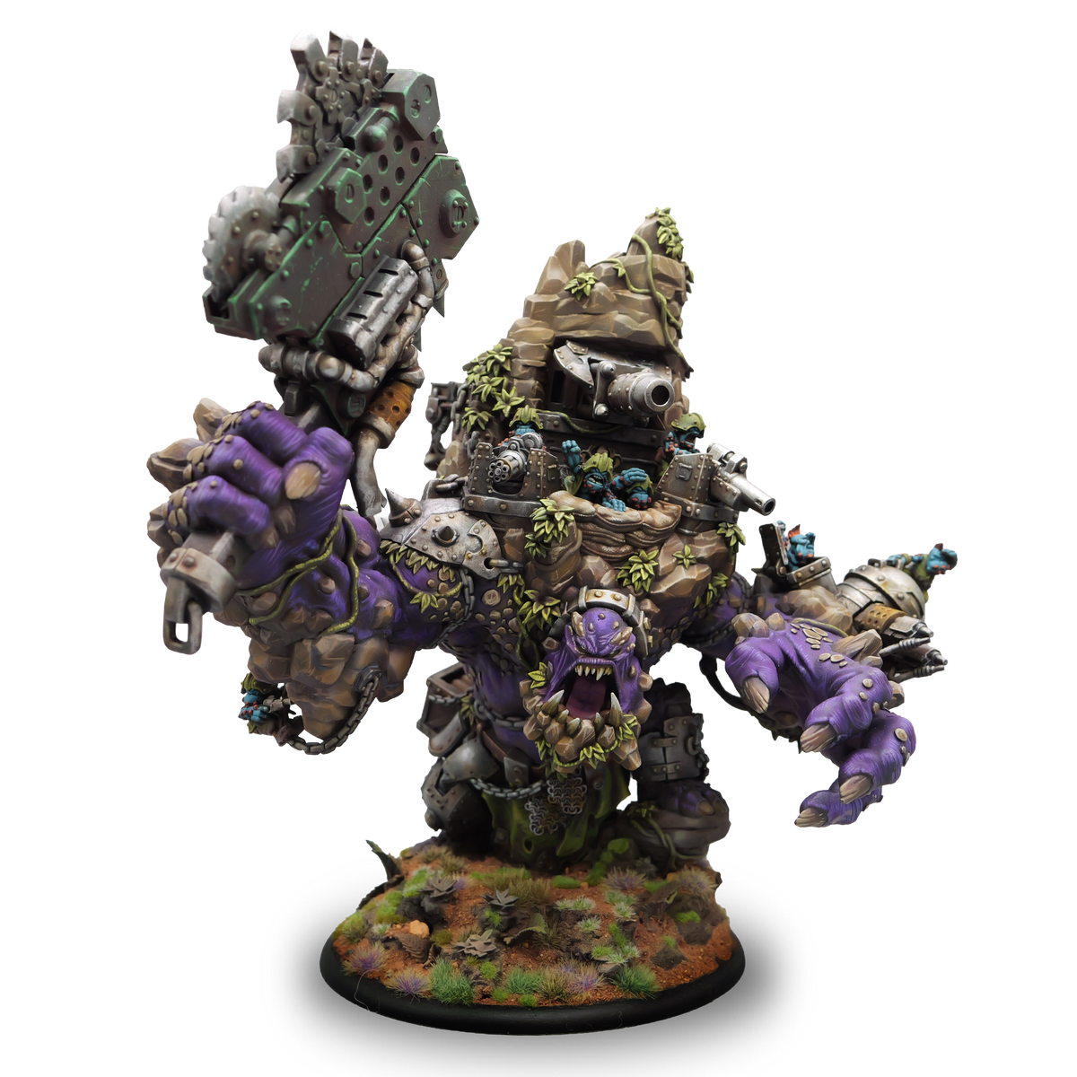 Warmachine: Southern Kriels Kithguard Fortress King
