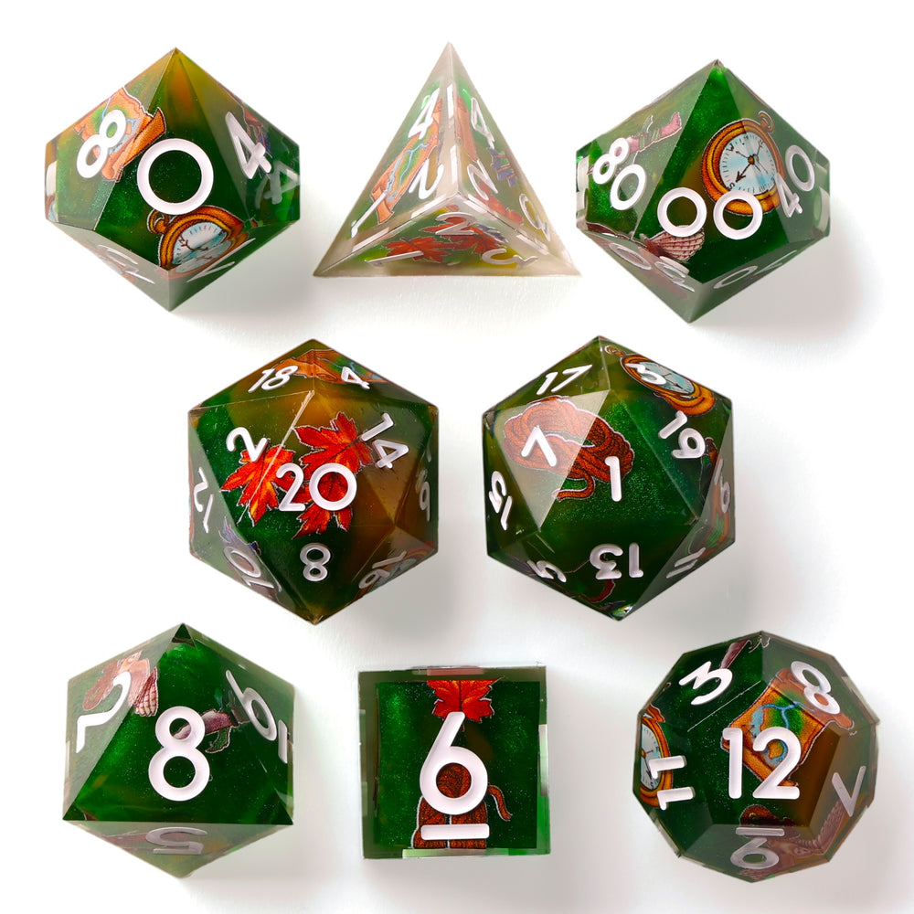 Melee Ranger Dice Set The Ranger | 8-Piece RPG Set | Baron's Signature Series