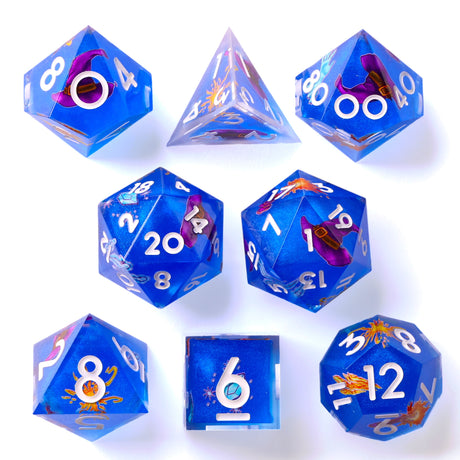 The Wizard | 8-Piece RPG Set | Baron's Signature Series