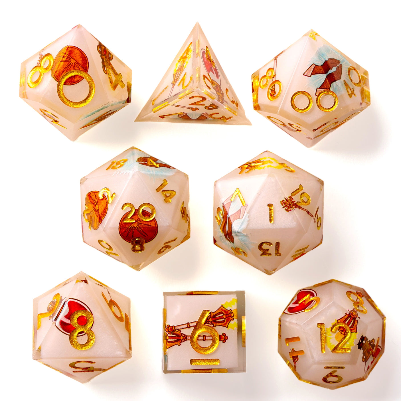 The Cleric | 8-Piece RPG Set | Baron's Signature Series