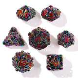 Denizens of the Deep Iridescent Metal RPG Dice Set - 7 Pieces
