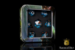 Sunken Treasure Liquid Core RPG Dice Set - 7 Pieces