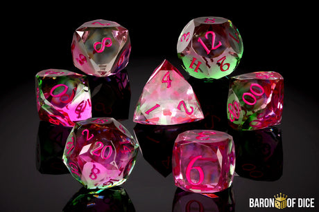 Watermelon Sugar RPG Dice Set - 7 Pieces