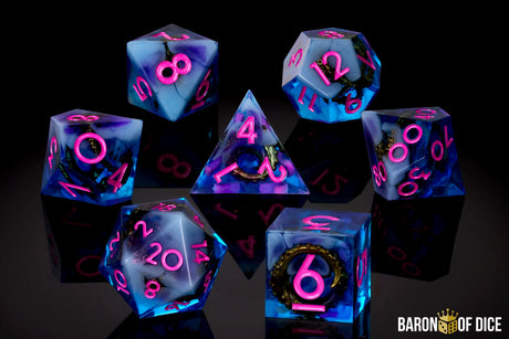 Into the Deep RPG Dice Set - 7 Pieces