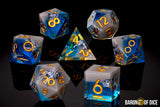 Howling Wolves Liquid Core RPG Dice Set - 7 Pieces