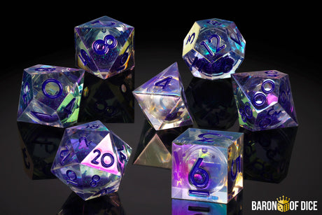 Liquid Kraken Liquid Core RPG Dice Set - 7 Pieces