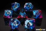 Electric Rave RPG Dice Set - 7 Pieces