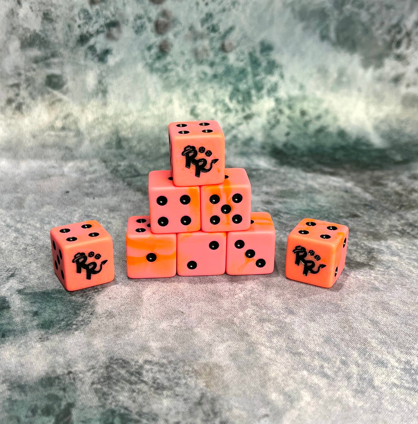 Official Risky Rollers, 16mm Dice