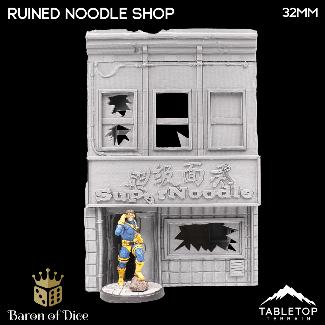 Ruined Noodle Shop - Marvel Crisis Protocol Ruins